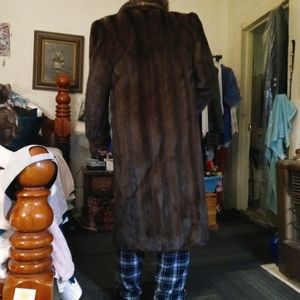Long Brown Mink Coat (men/women)